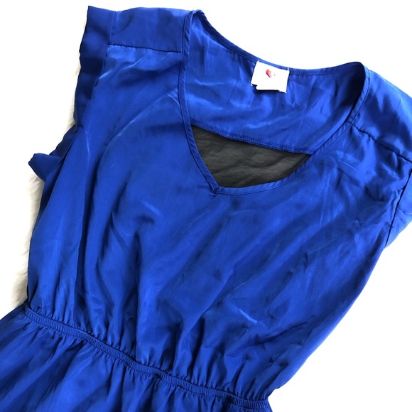 Blue Mini Dress - Picture 3 of 5